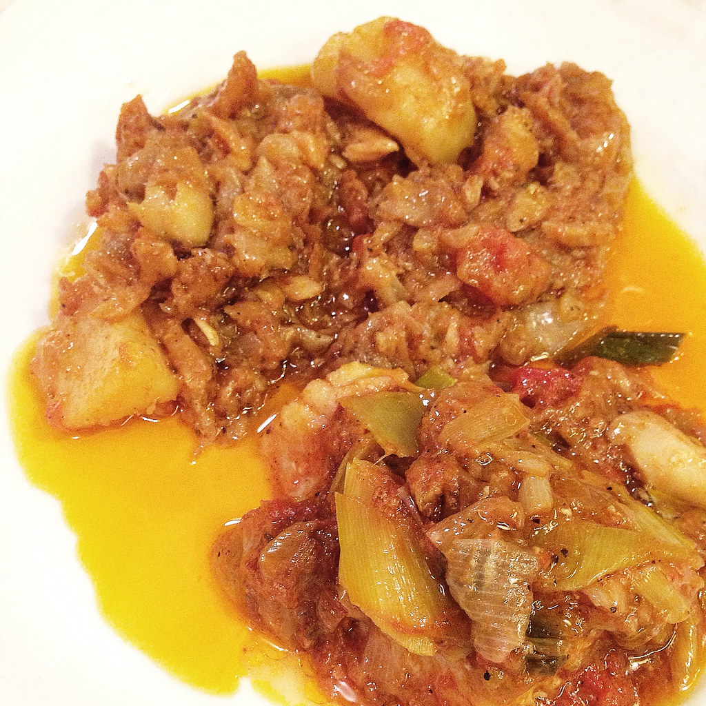 Stoccafisso con patate e baccalà coi porri Antica Tratto… Flickr