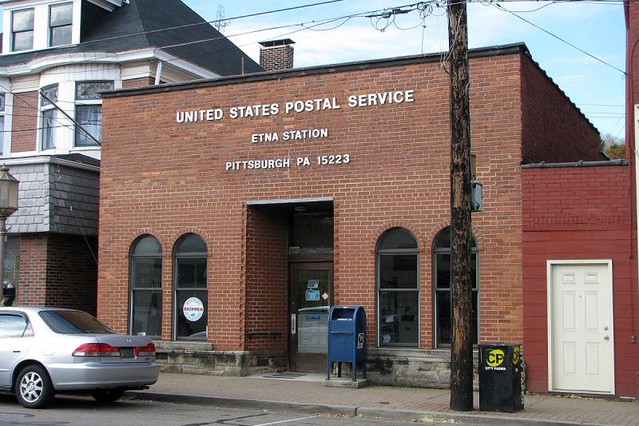 Pittsburgh, PA Etna Station post office Allegheny County.… Flickr