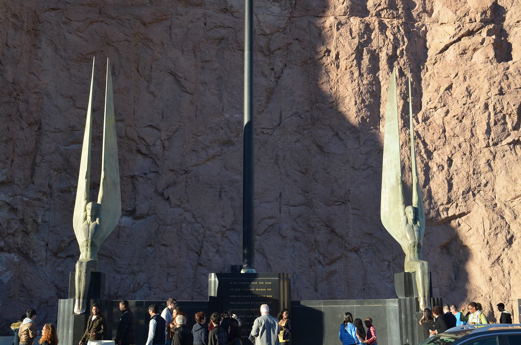 Hoover Dam Memorial Art deco memorial at Hoover Dam paulrich786