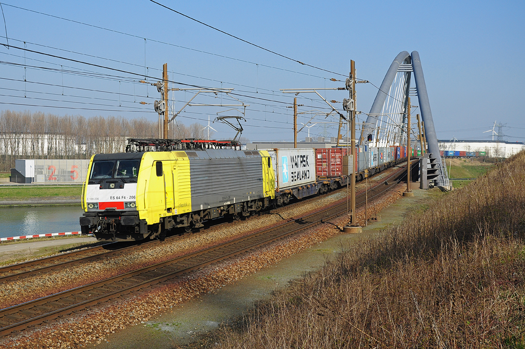 Rurtalbahn 189 206, Europoort Weer een dag later, 12 maart… Flickr