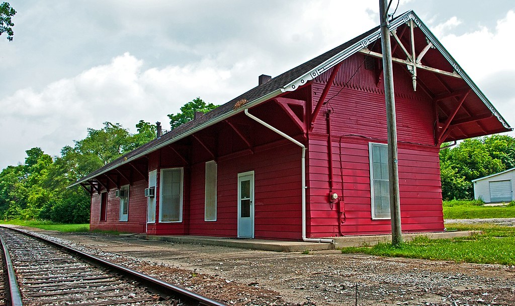 Greenville, OH train station Built in 1883 by Cincinnati N… Flickr