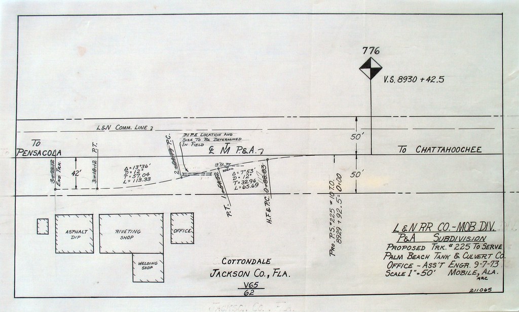 Cottondale 1973 211065 Cottondale FL map 1973 Flickr