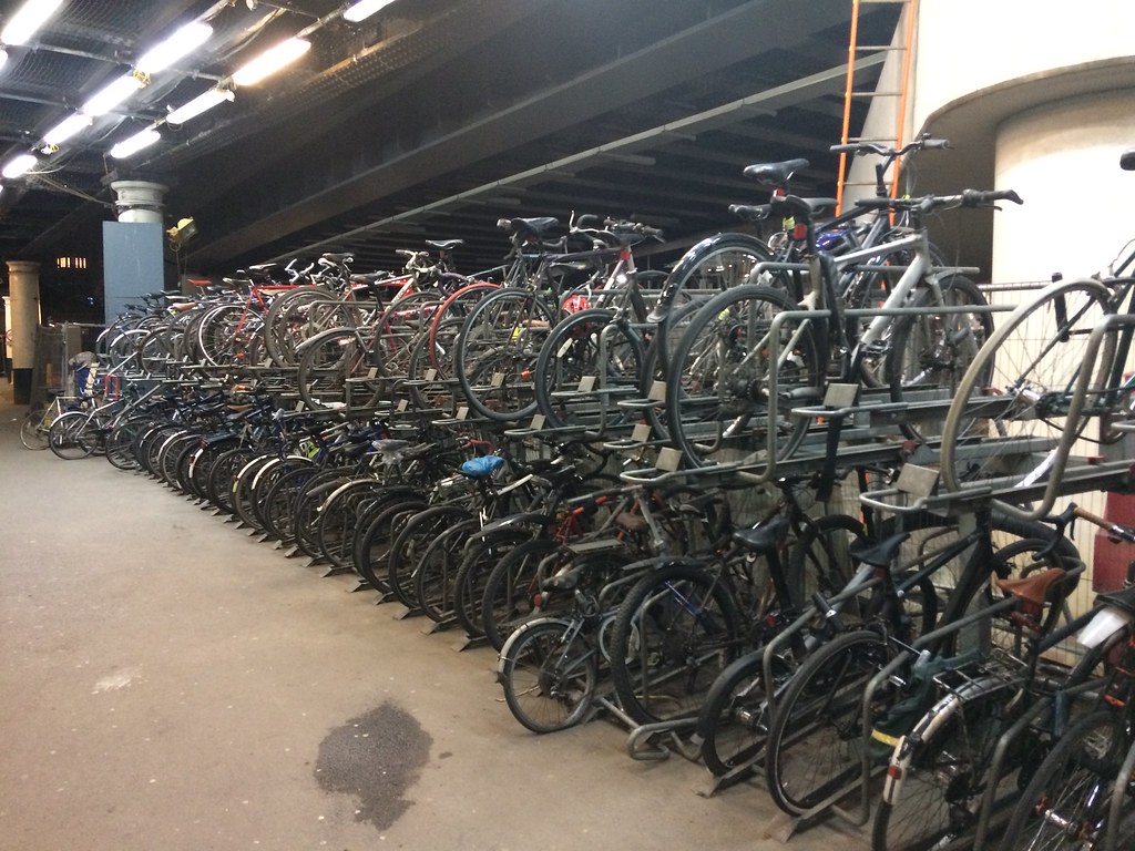 Bike Rack The cycle rack at London Bridge station Neil Johnson Flickr