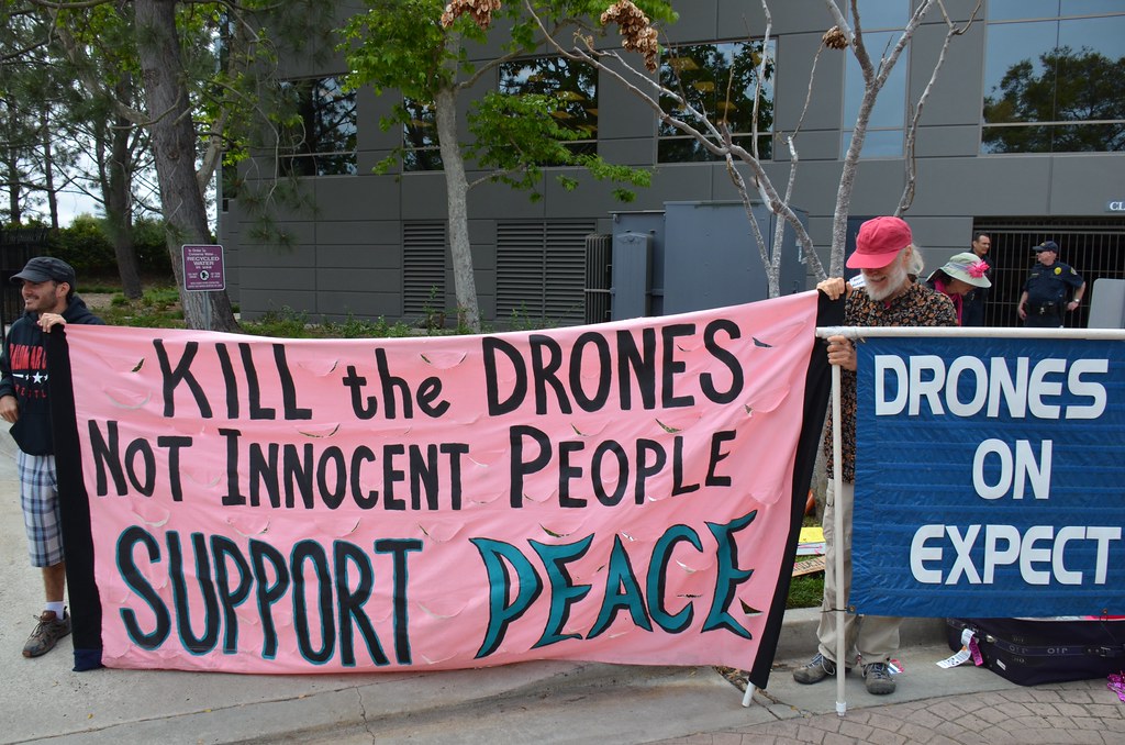 Drones protest at General Atomics in San Diego Drones prot… Flickr