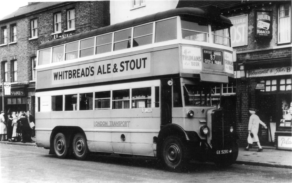 Longbridge Road Bus no. 87 1948 DS238b LBBD Archives Flickr