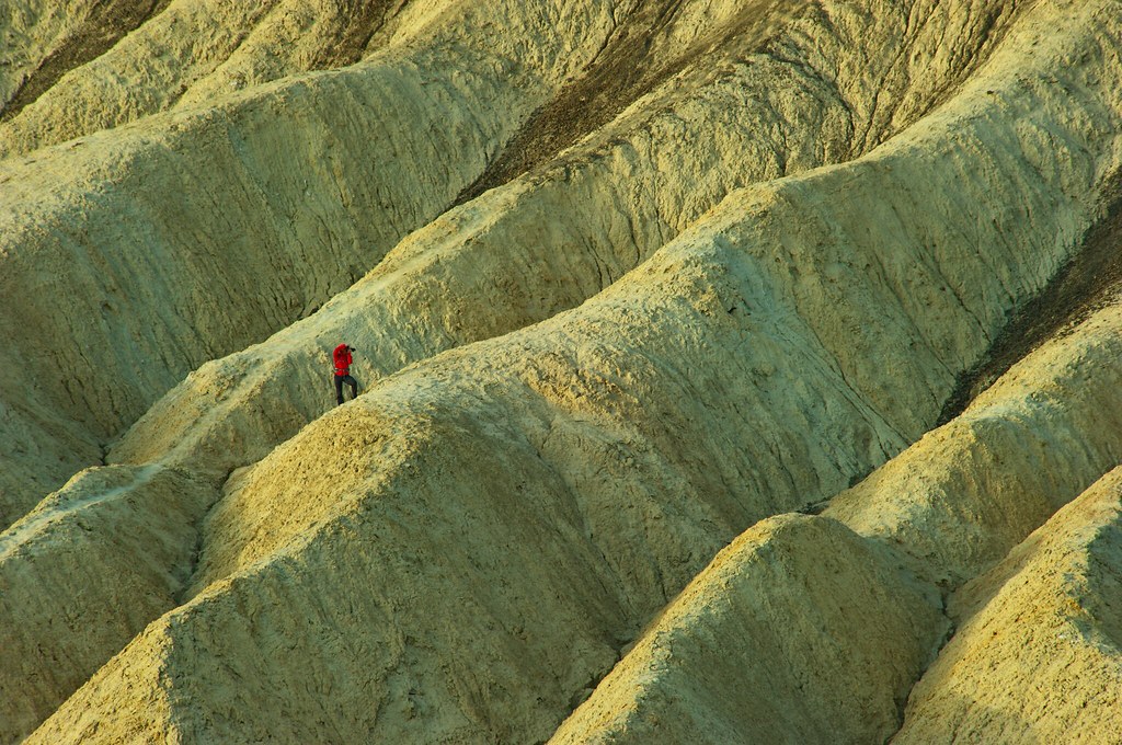 Photographer at Zabriskie Point Zabriskie Point, Death Val… Flickr