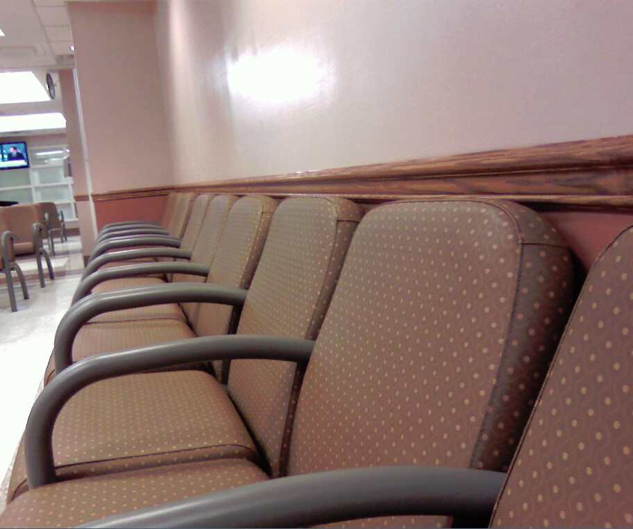 Waiting area Adult Medical clinic Woodhull Hospital... Flickr