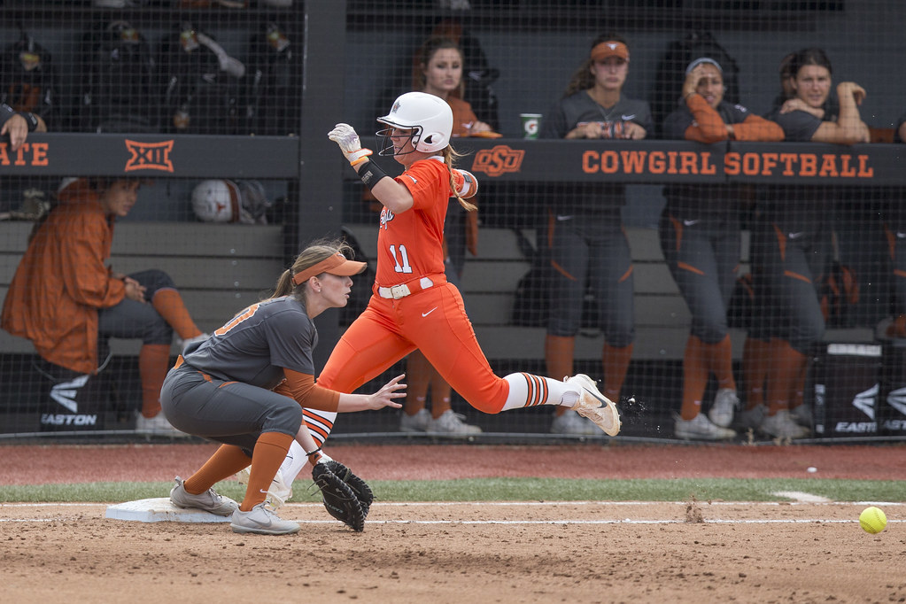 Oklahoma State Cowgirls vs Texas Longhorns Softball Game, … Flickr