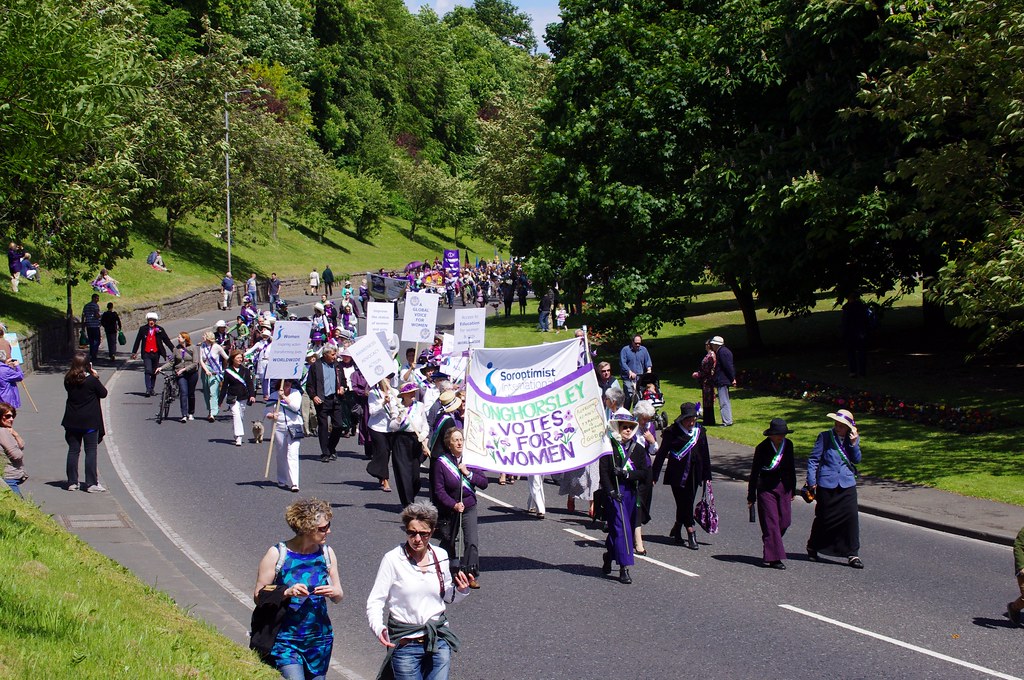 Emily Davison Parade, Morpeth Parade following the funeral… Flickr