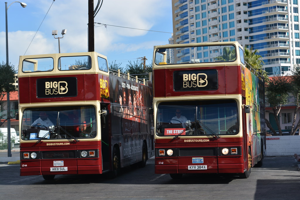 Big Bus Company Las Vegas KYV384X & A831SUL. Two Leyland T… Flickr