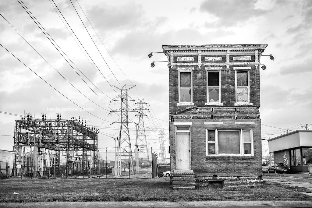 Substation and Lone Rowhouse Pulaski Highway Baltimore, … Flickr