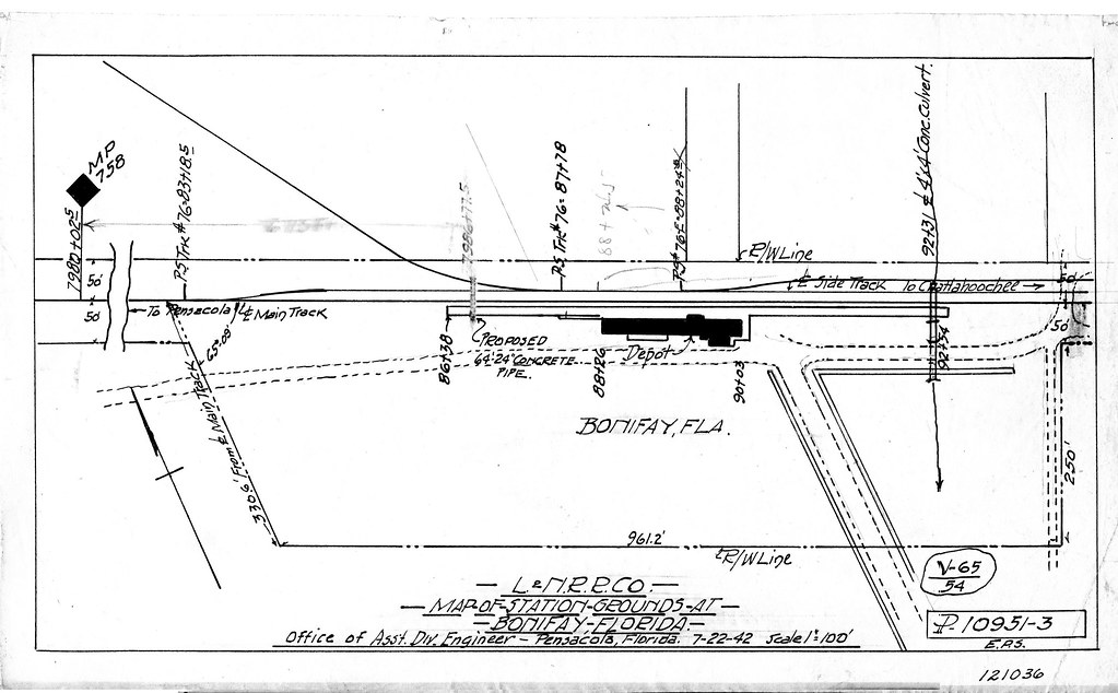 Bonifay 1942 121036 Bonifay FL map 1942 Tony Howe Flickr