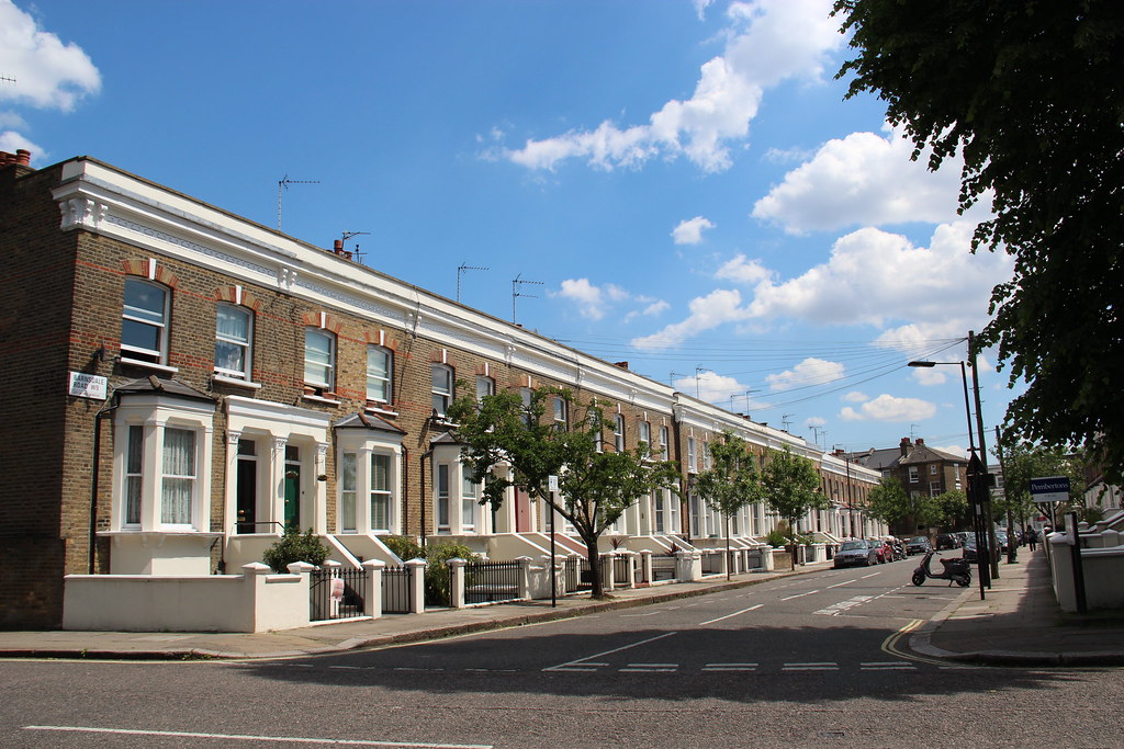 W9 Barnsdale Road Photographed from Fernhead Road, W9 Peter Dean