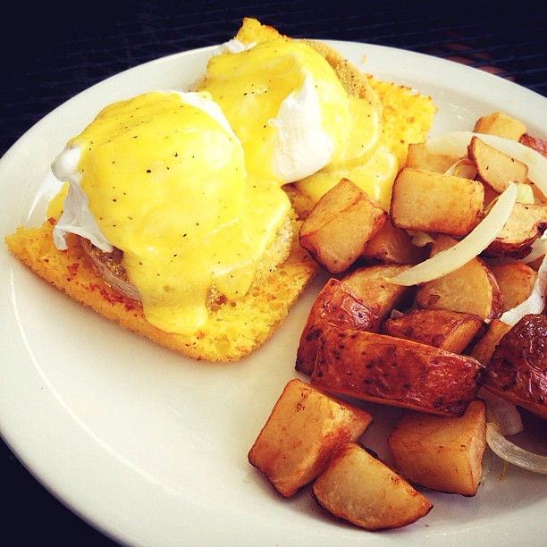Fried green tomatoes benedict with jap_squared. 12 Likes … Flickr