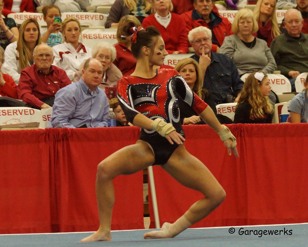 University of Arkansas vs Auburn University Gymnastics Flickr