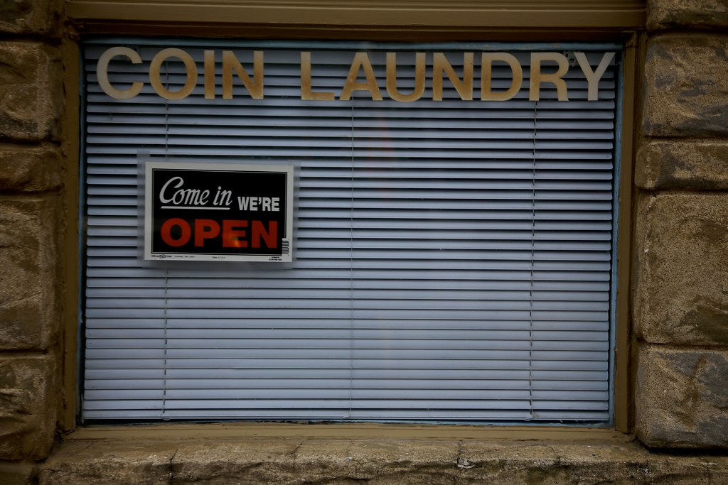 coin laundry Tom Woodward Flickr