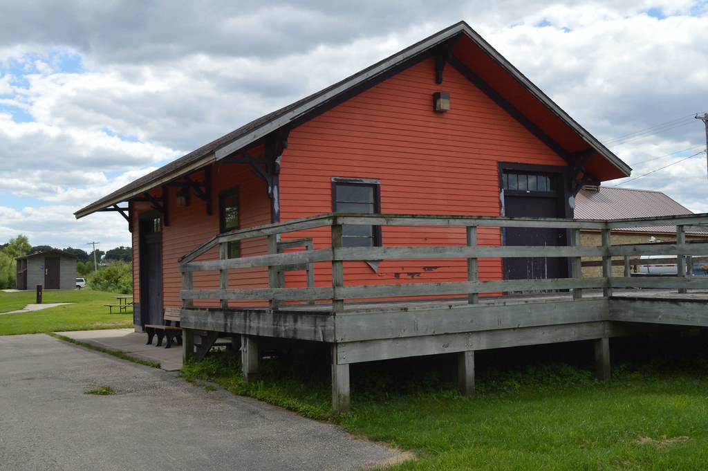 Monticello WI Depot Flickr