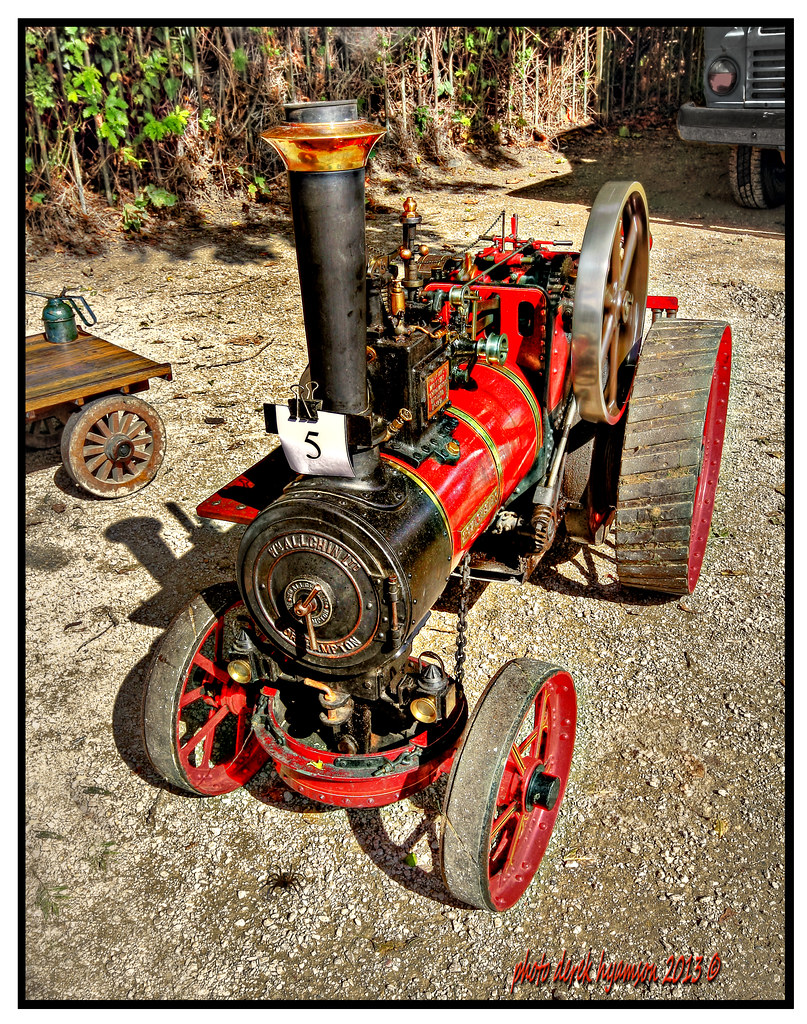SCALE MODEL STEAM TRACTOR At The Birkenhead Park Festival … Flickr