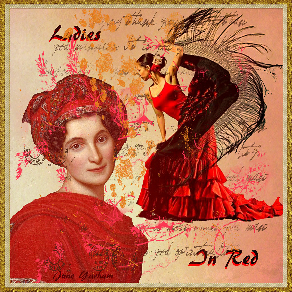 Ladies in Red This picture rather speaks for itself! June … June