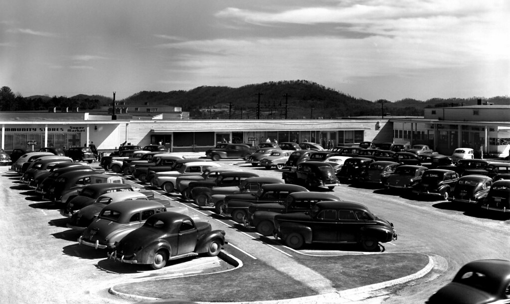 Jackson Square Shopping Center Oak Ridge 1948 43615a DOE … Flickr