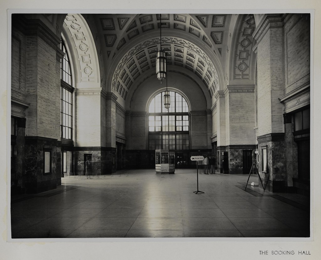 Wellington Railway Station Booking Hall, Opened 19th June … Flickr