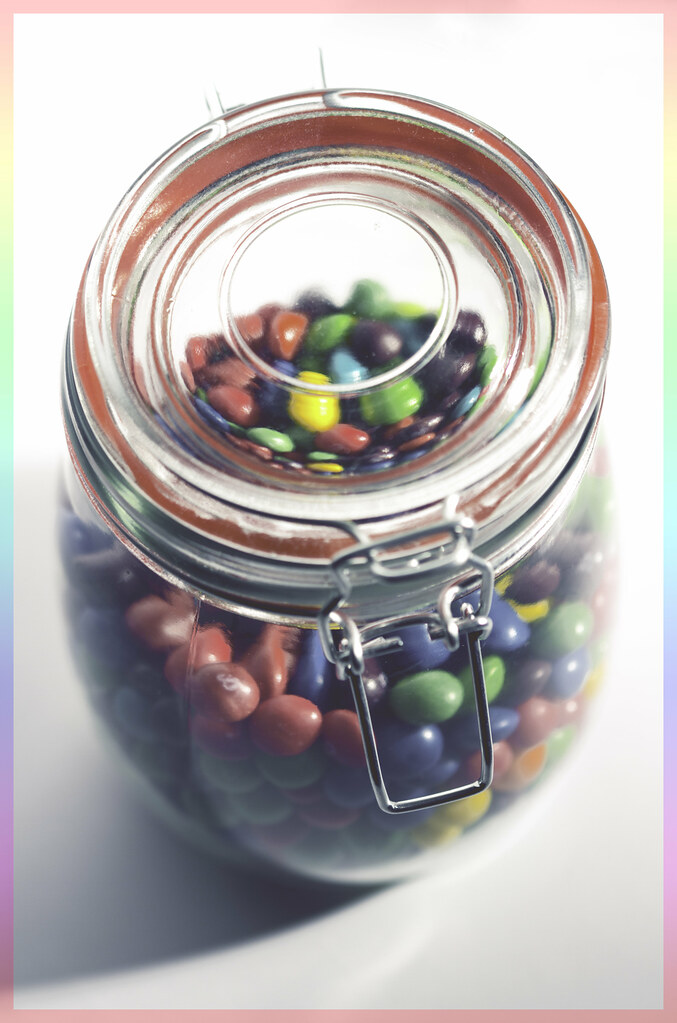 21714 Jar of Skittles Candy. When bribing my niece and n… Flickr
