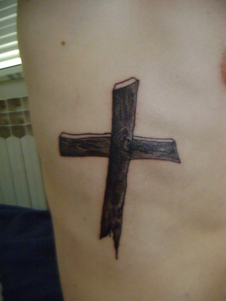 Wooden Cross Tattoos On Rib Side #002 - A Photo On Flickriver 1024_x_768_jpg