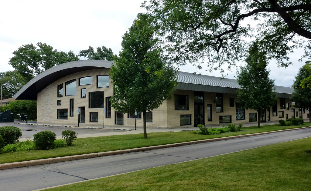 St. John Brebeuf Church Niles, IL Cool postVatican II c… Flickr