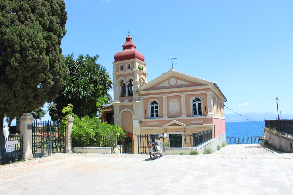 CHURCH IN CORFU TOWN a photo of the church close to the ol… Flickr