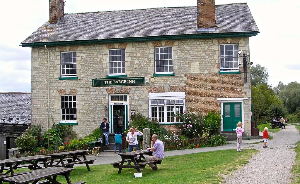 The Barge Inn The Barge Inn at Honeystreet in Wiltshire