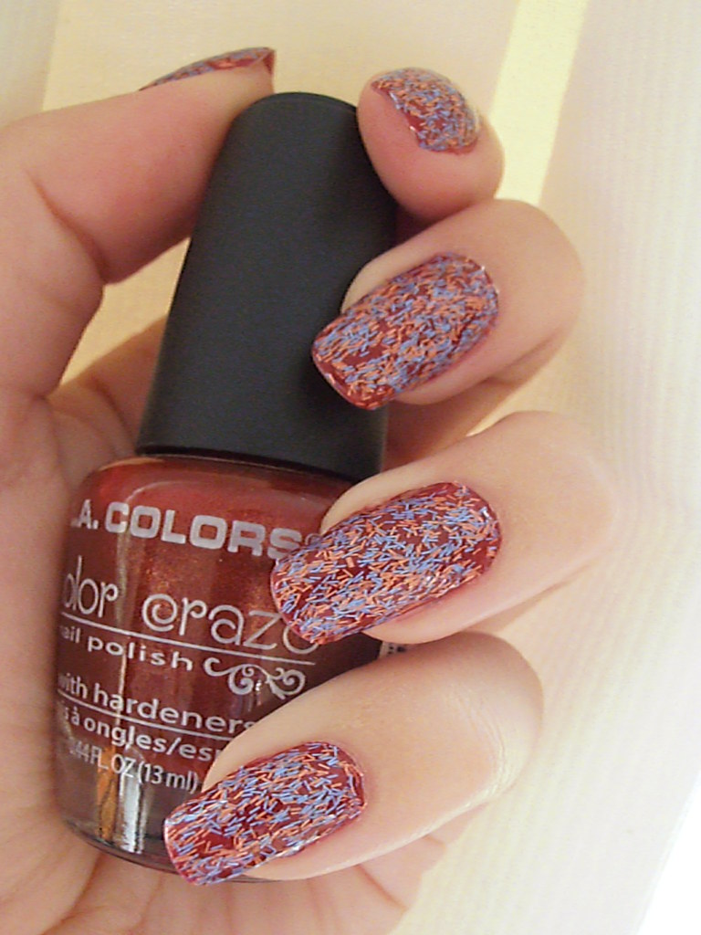 Cayenne Pepper (L.A .Colors) + Edinburgh (Nails Inc.) Flickr
