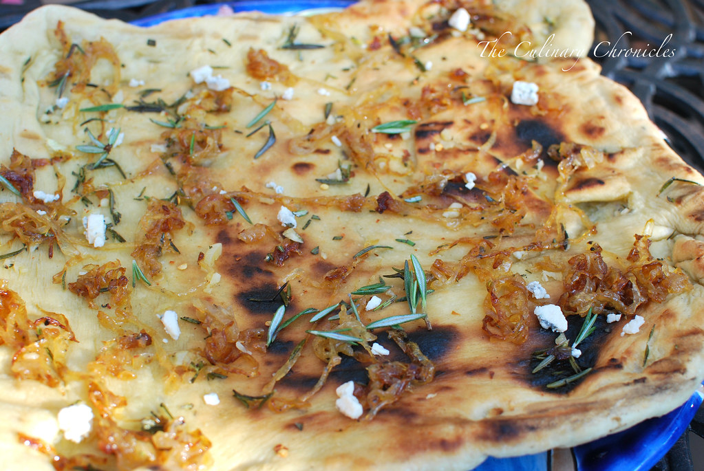 Grilled Rosemary Flat Bread Full Blog Post theculinarychr… Flickr