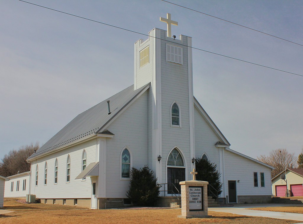 St. John Lutheran Church Merrill, IA The building was or… Flickr
