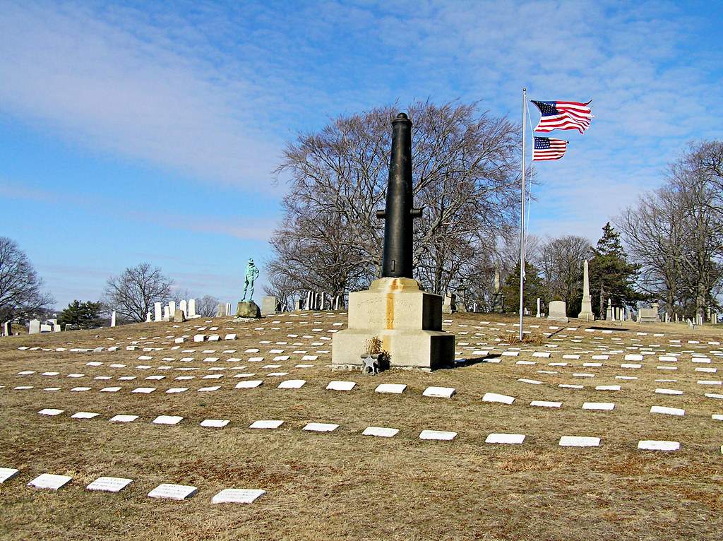 Civil War memorial Providence North Burial Grounds a photo on