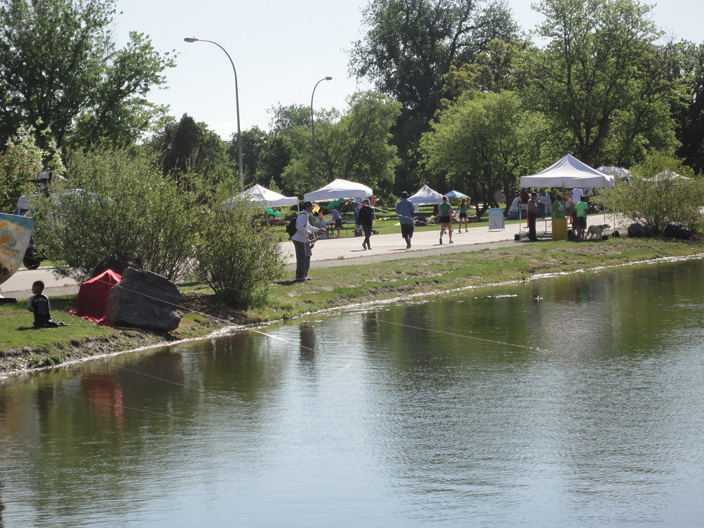 Fishing for Trout at Denver City Park Photo Credit Connie… Flickr