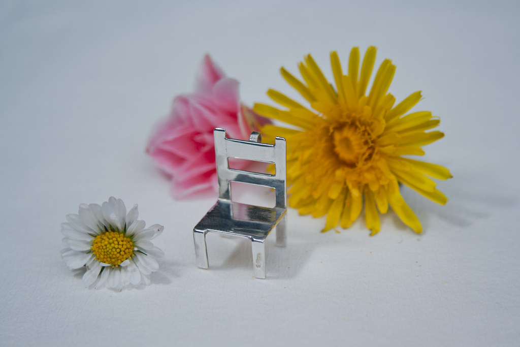 Chair pendant Silver chair pendant. 12/11 Emily B Flickr