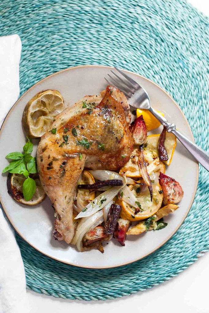 basil lime chicken roasted vegetables 5 Becky Winkler Flickr