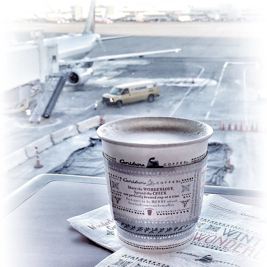 Caribou Coffee at DIA 20131129 It was an early start tod… Flickr