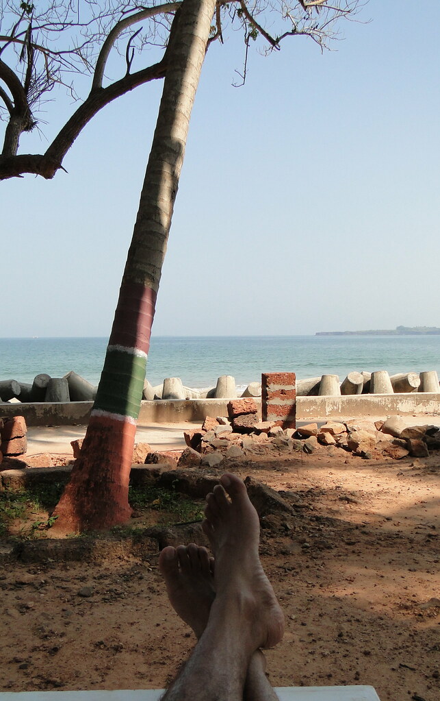 The beach is very close to Mayekar Holiday Home in Chivla Flickr
