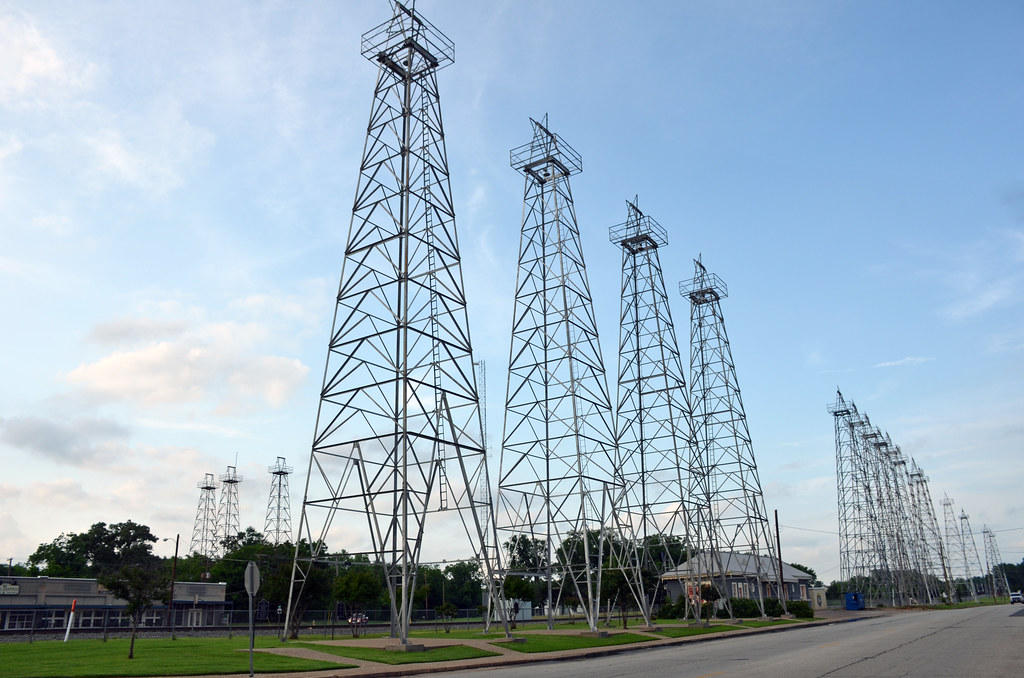Texas, Kilgore, "City of Stars," Oil derricks (Replica) Flickr