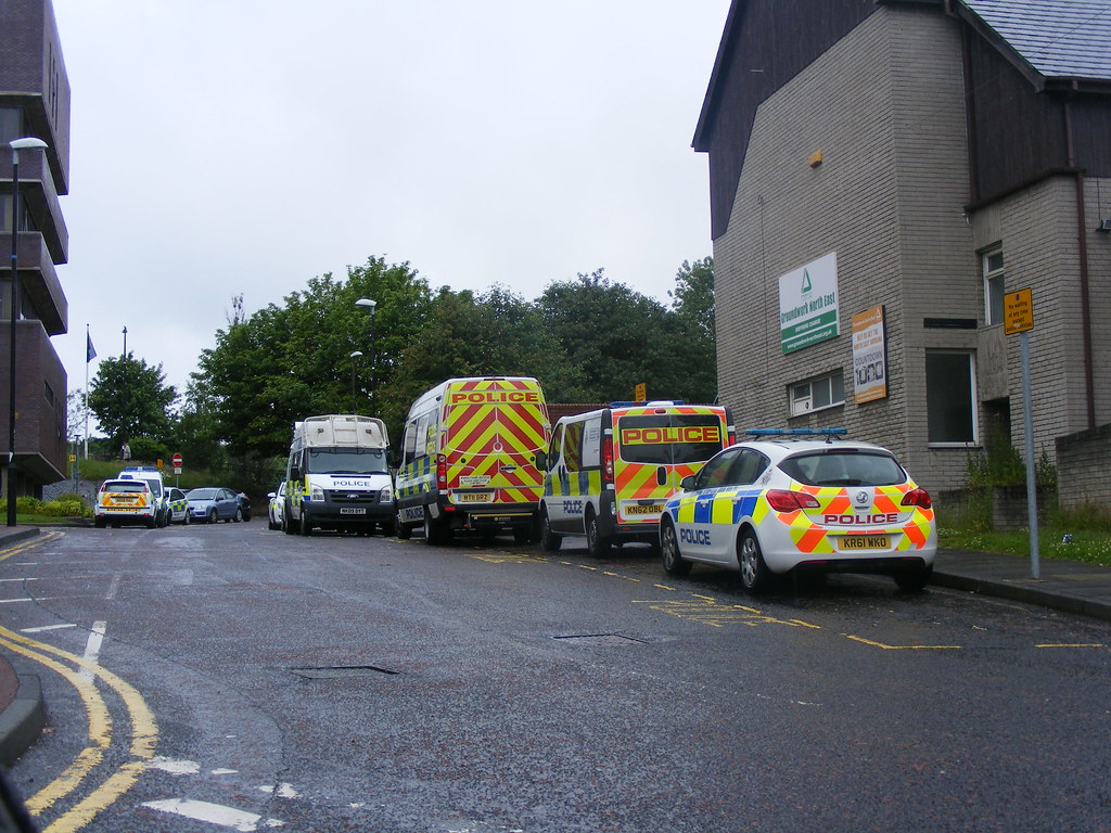 Gateshead Police Station A rather busy Gateshead Police St… Flickr