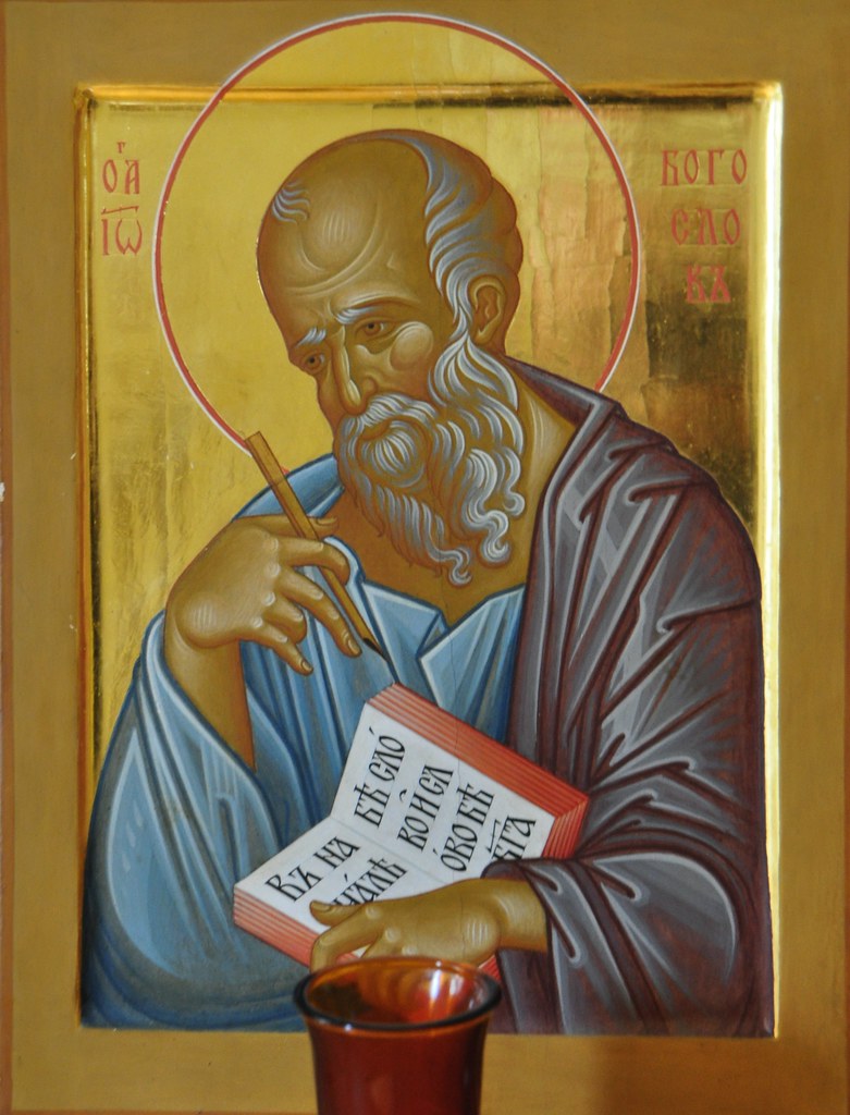 St. John the Theologian Icon Ted Flickr