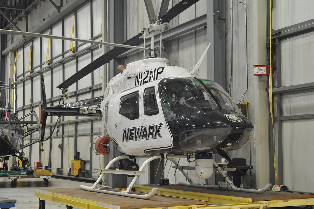 Newark Police Helicopter Newark Police Department flying B… Flickr