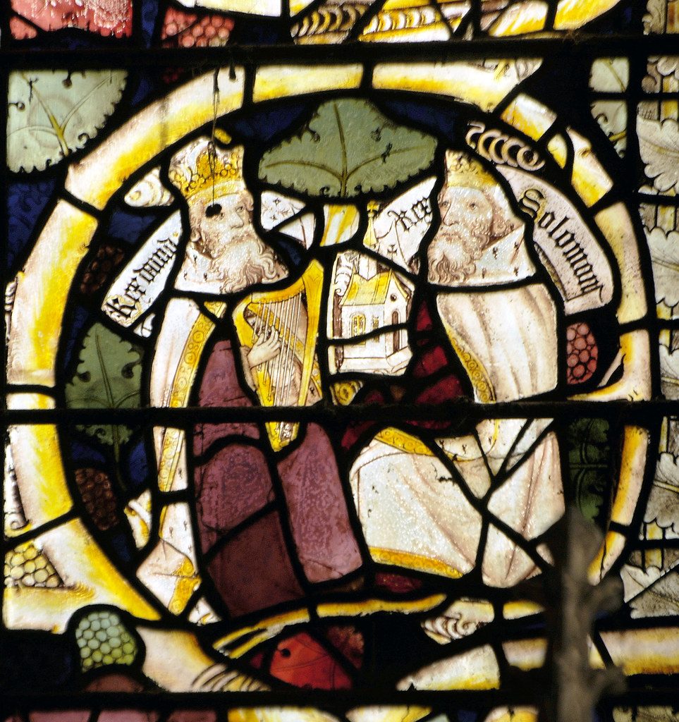 Margaretting, St Margaret, East window, 2b, David & Solomo… Flickr