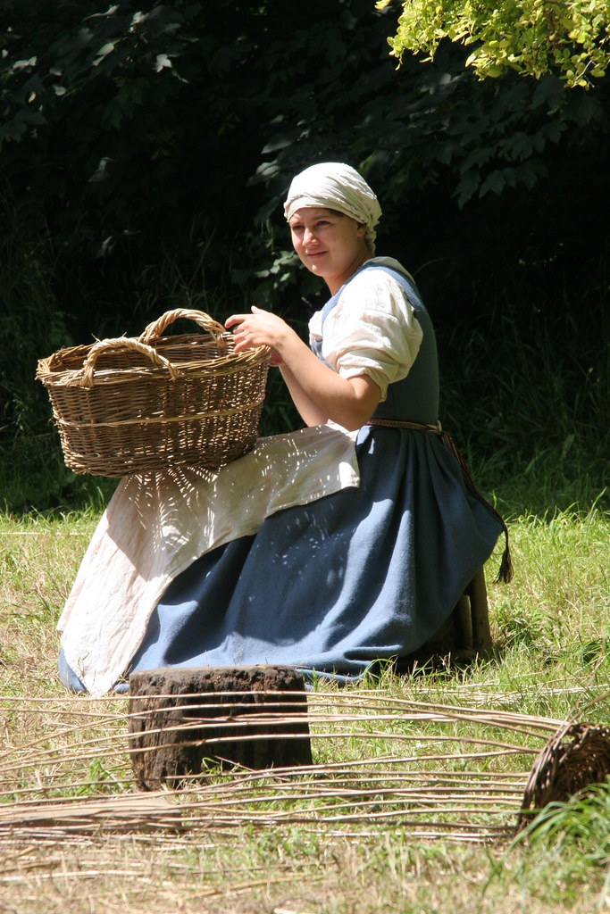 Basket Making At Kentwell Hall, Suffolk John Topman Flickr