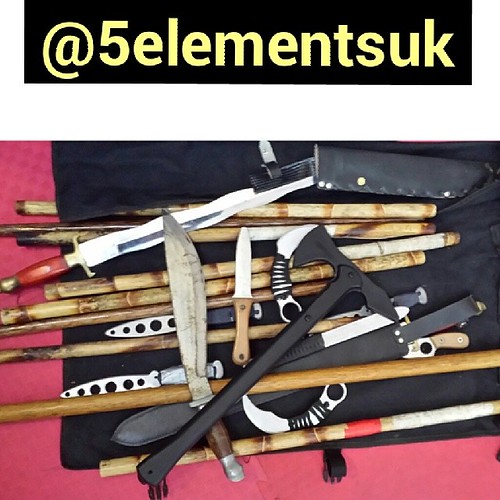 Tools of the trade. Private lesson in weapons defence toda… Flickr