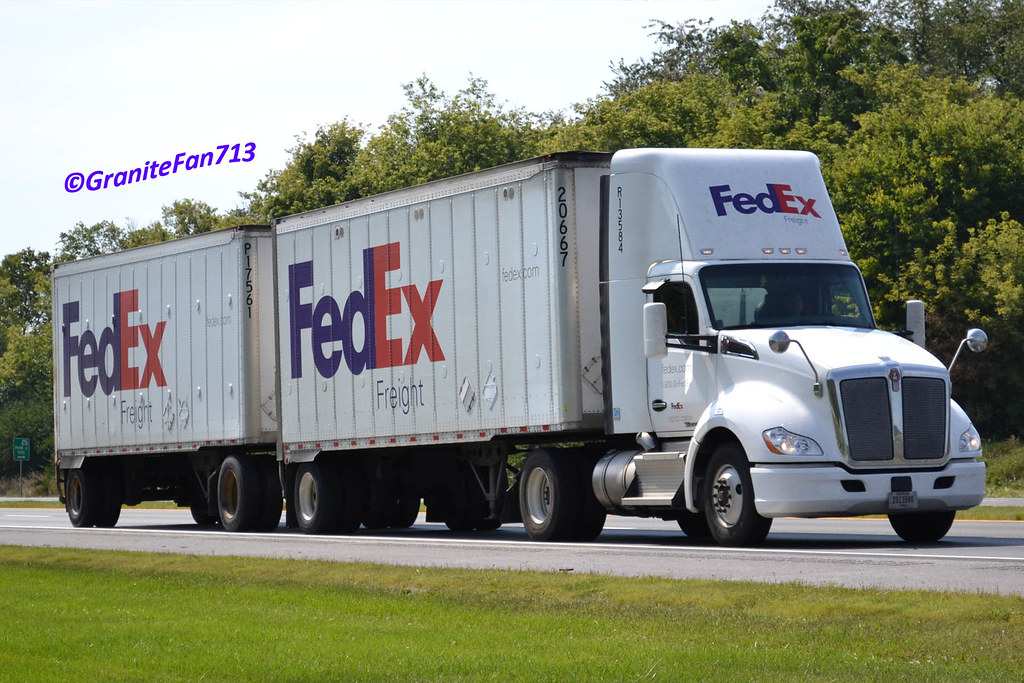 FedEx Freight Kenworth T680 Trucks, Buses, & Trains by granitefan713