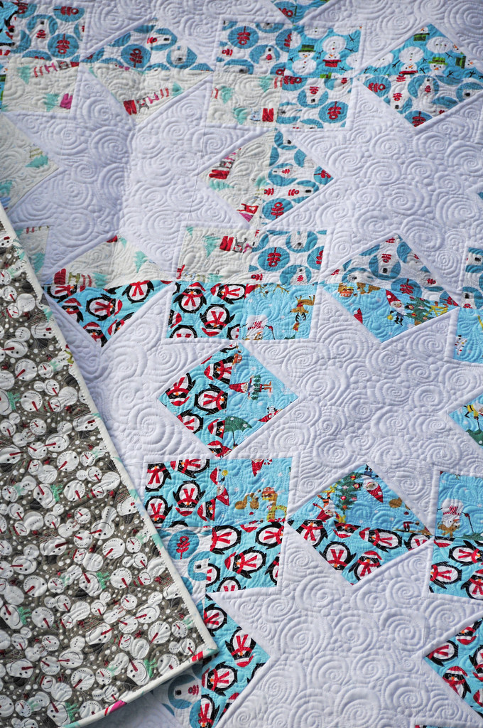 WHITE STARS Quilt Pattern by Jaybird Quilts, Skip the Bord… Flickr