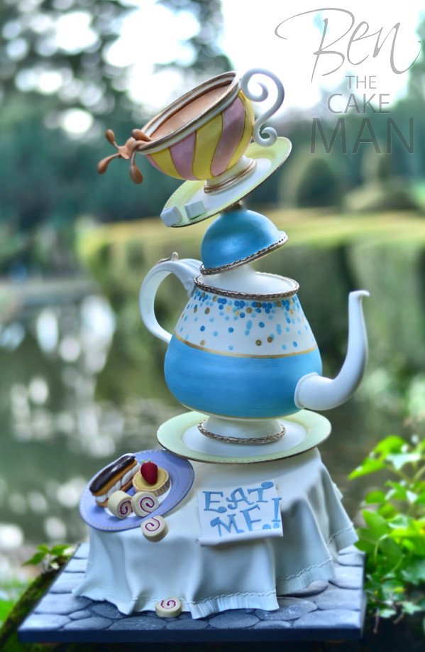  vintage teapot wedding cake Ben The Cake Man Flickr