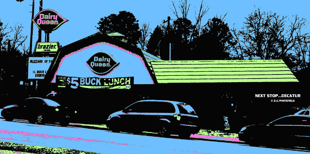 Decatur GA Dairy Queen This Decatur landmark to be bulldoz… Flickr
